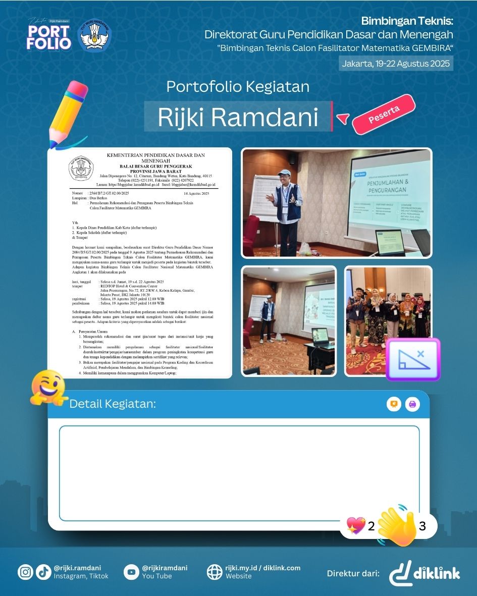 Pelatihan di SMAN 9 Bandung