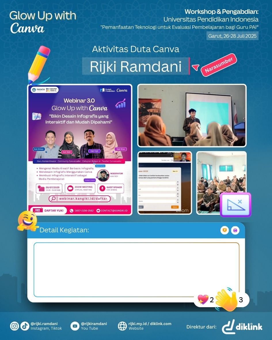 Pelatihan di SMKN 1 Buahdua Sumedang