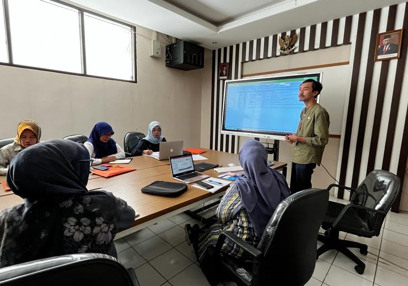 Pelatihan di SMK Teknologi Mandiri Garut