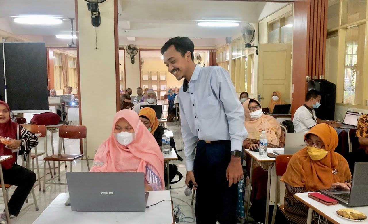 Pelatihan di SMAN 4 Bogor