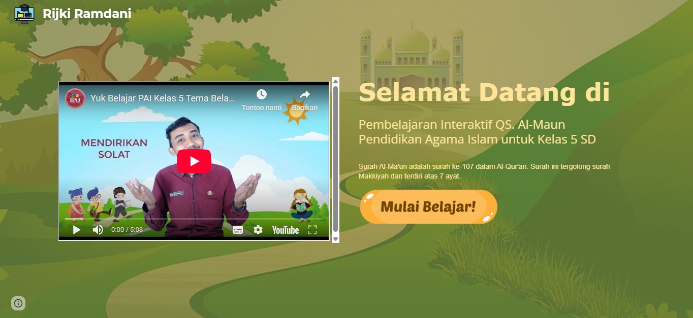 Google Sites dan H5P